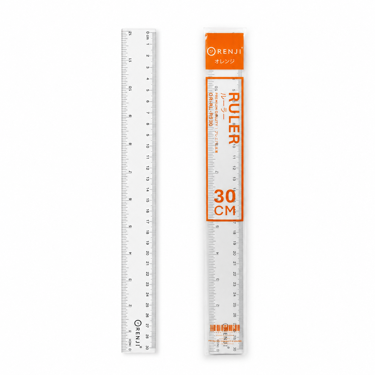 Orenji Plastic Ruler 30cm