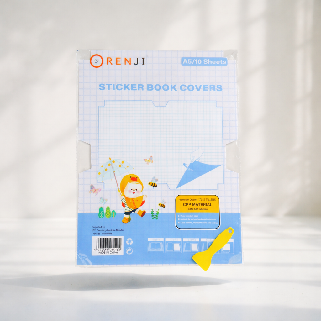 A5/KWARTO  Sticker Book Coverself - adhesive book cover‌